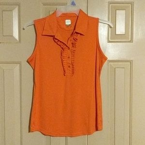 Alulr Sleeveless with Ruffles